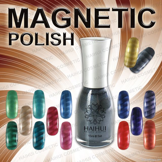 Nail magnetic polish