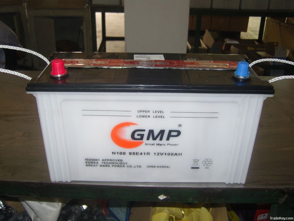 Dry Charge Automobile Battery