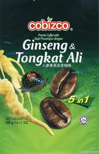 5 In 1 Ginseng & Tongkat Ali Premix Coffee