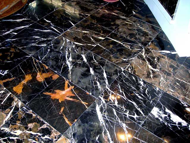 Black & Gold Marble