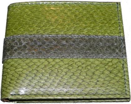 Salmon leathers wallets