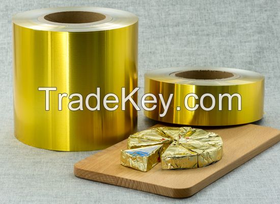 lacquer aluminium foil for cheese packing