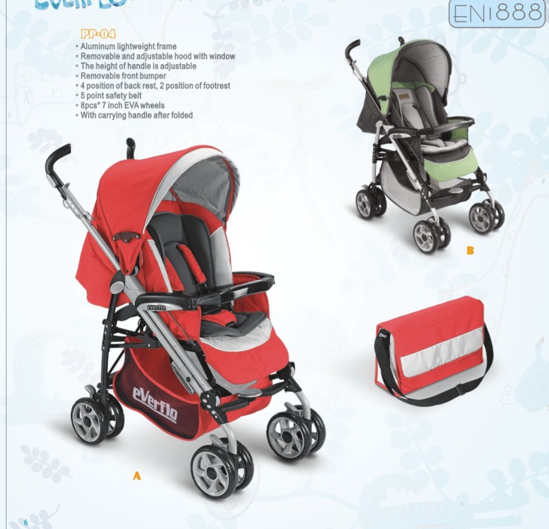 PP-04 baby stroller-EN1888, travelling assistant