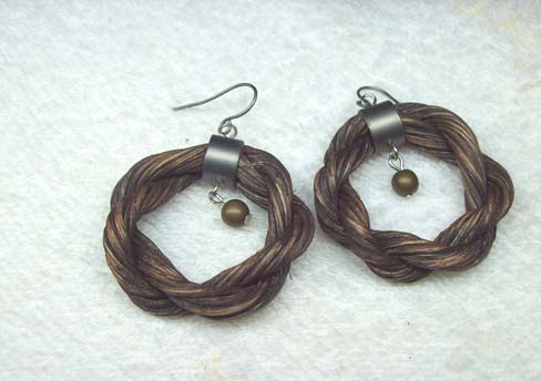 Rattan Earrings