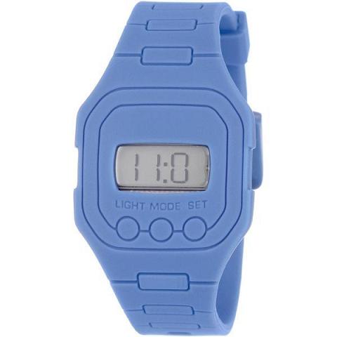 Silicone flat digital watch