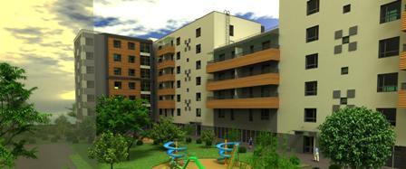 Investment project of apartament house in Vilnius center, Lithuania