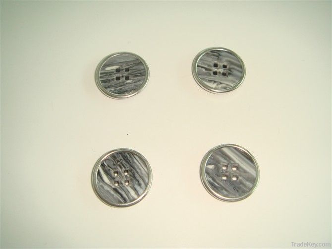Polyester clothing button 00034