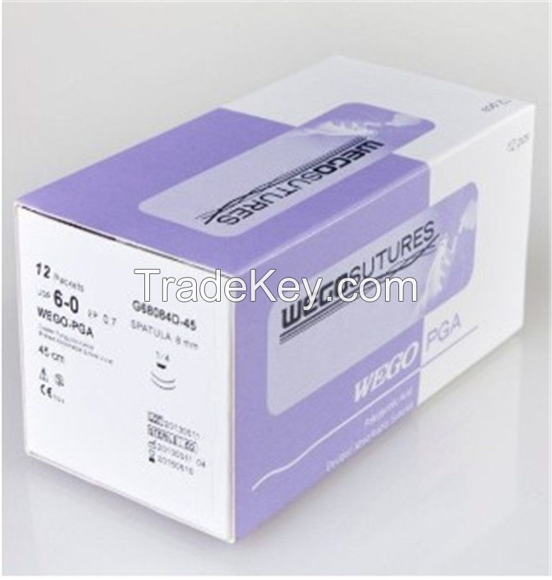 Sterile Surgical Sutures PGA