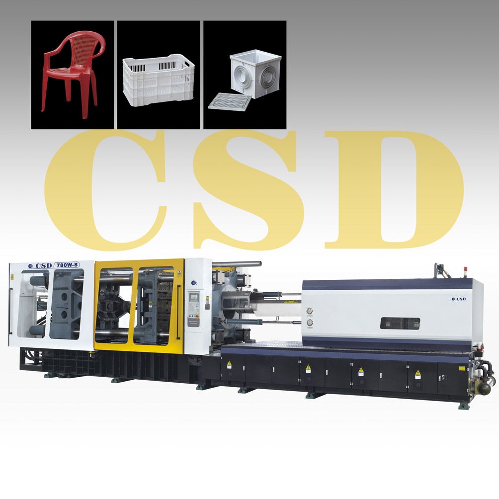 Injection Moulding Machine (CSD-780W-S) CE Approved