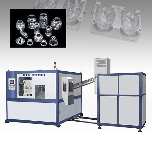 Automatic Blow Molding Machine CE Approved AX Series  (CSD-AX2-W-5L)