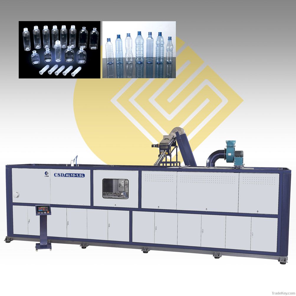 Pet Two-Stage Linear High-Speed Automatic Blow Molding Machine (CSD-AL10-1.5L)