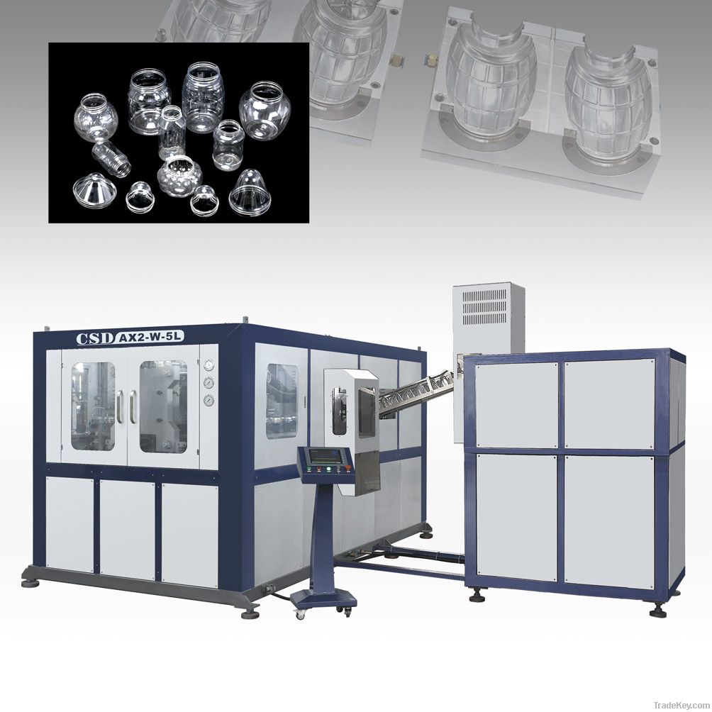 Automatic Blow Molding Machine CE Approved AX Series  (CSD-AX2-W-5L)
