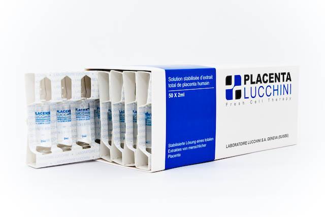 Lucchini Placenta Injections 50 x 2ml