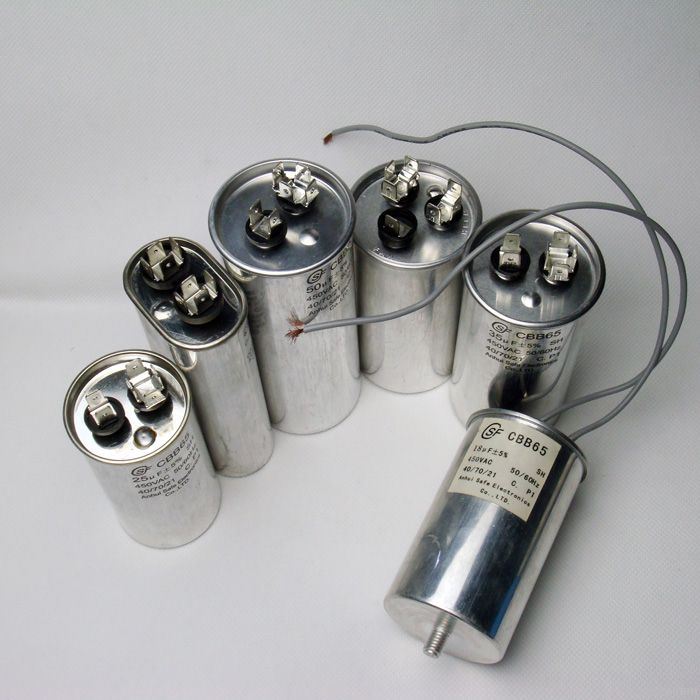 AC motor capacitor