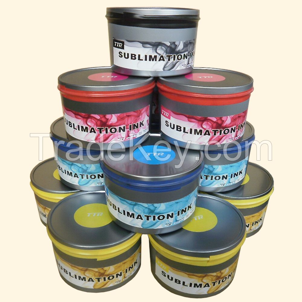high quality sublimation offset ink with high dye degree and light fastness