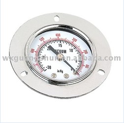 Stainless steel liquid-filled pressure gauge