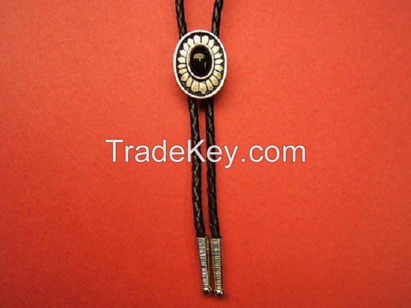 Free Shipping*, Wedding Ties, Bolo Tie, Bolos, Southwestern, Tribal, Indian Concho, Western Jewelry, pewter, black cabochon, #1084B-8C,