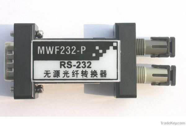 RS232 to Fiber Optic Media Converter