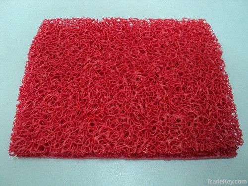 PVC coil cushion door mat