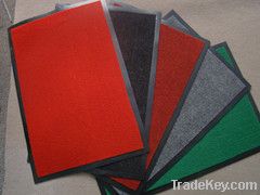 polyester ribbed floor mat