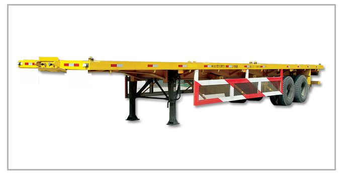 container flatbed semi-trailers