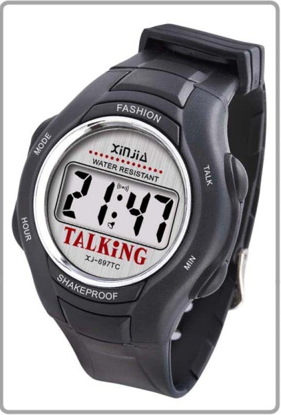 digital talking watch wrist watch