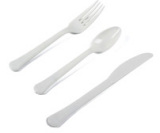 Medium weight Plastic cutlery