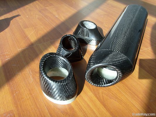 Carbon Fiber Motorcycle Exhaust Pipe