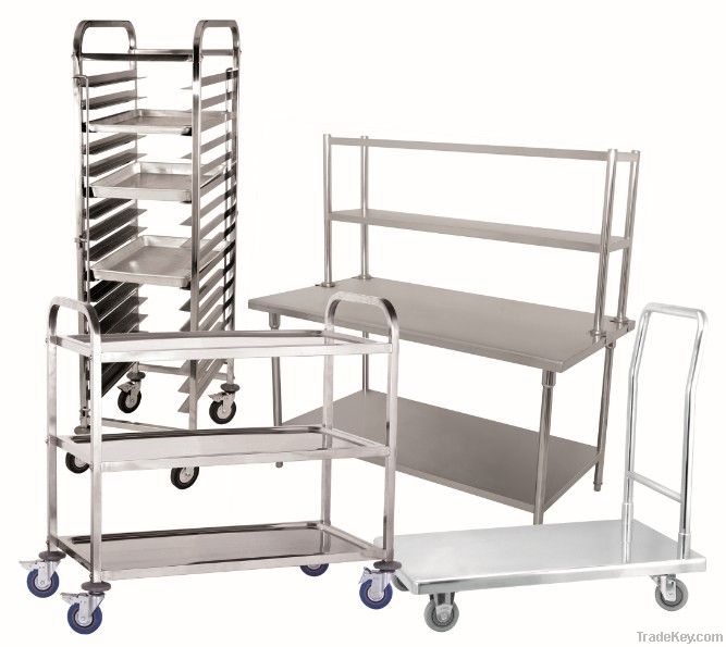 Stainless Steel Trolley, Service Cart, Trolley Restaurant Funiture