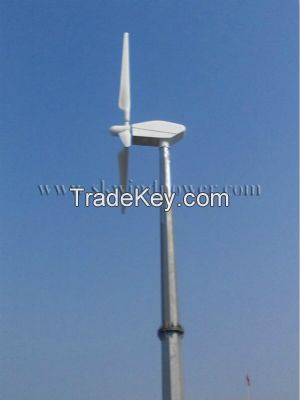 low noise wind turbine