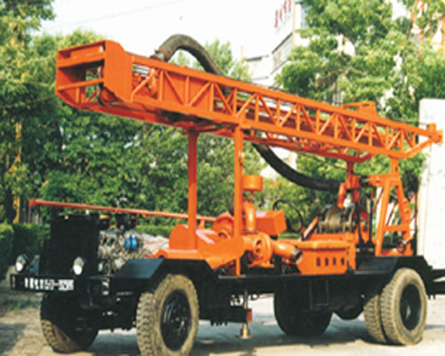 TLZ-250 Truck mounted rotary Drilling Rig，Truck mounted drilling