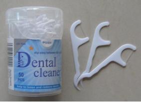 50 pcs dental floss pick
