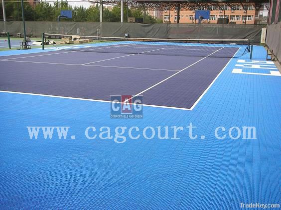 interlocking tennis court flooring, tennis sport court flooring
