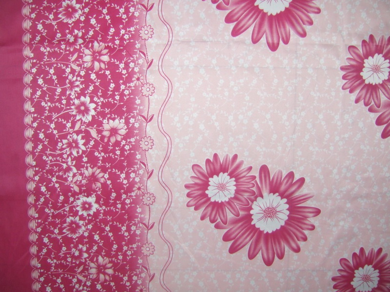 poly/cotton printed fabric