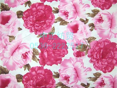 printed polyester fabric for bedsheet