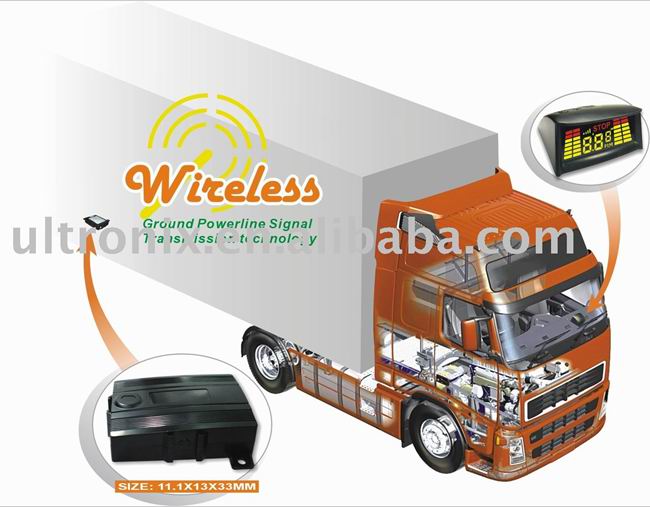 Wireless LED Parking Sensor for Truck and Buses