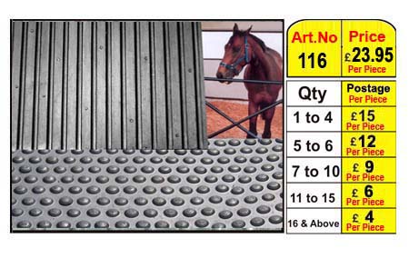 Horse Rubber Mat