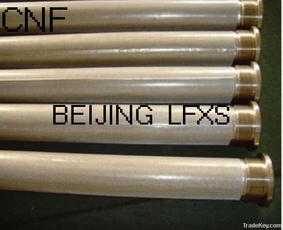 Sintered powder filter