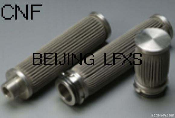 Pleated Stainless Steel mesh Cartridges