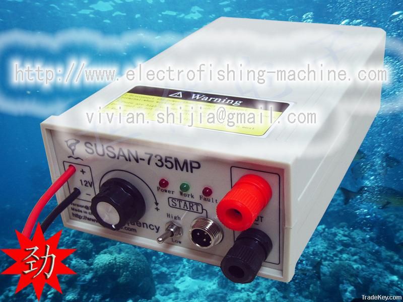 fishing machine, electrofisher, electric fishing machine