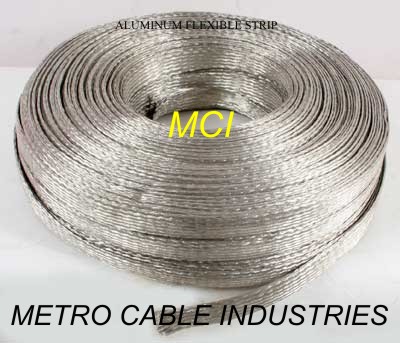Aluminum braded wire/ tape/ Flexible strip