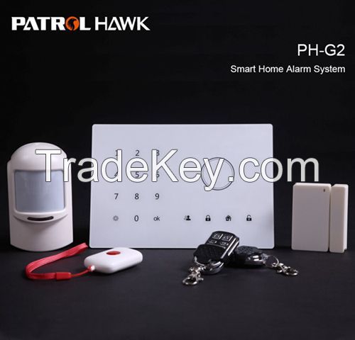 High Quality Home Intelligent Alarm System with Touch-pad PH-G2