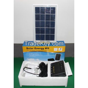 Portable solar power home lighting system