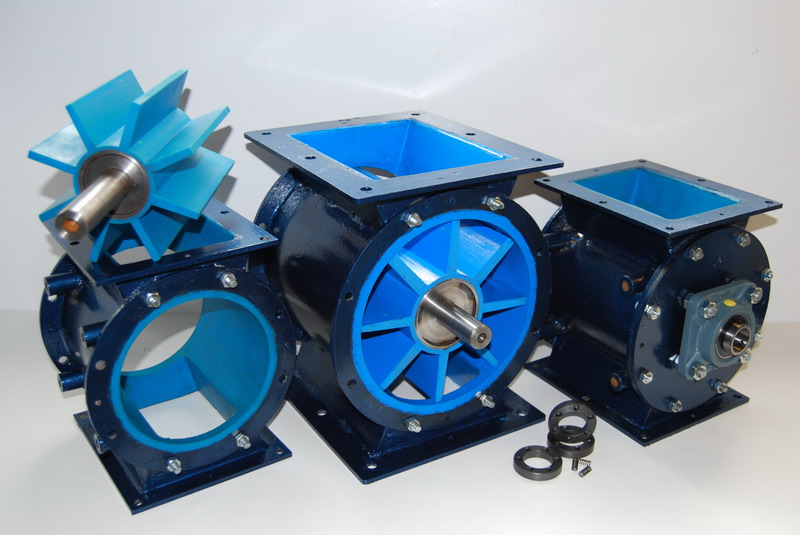 BLUE SCOOP ROTARY VALVES