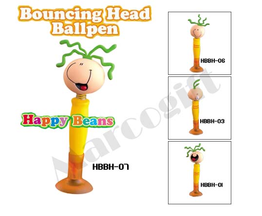 Bouncing Head Ballpen
