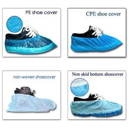 CPE shoe cover, Non Woven Shoe Cover