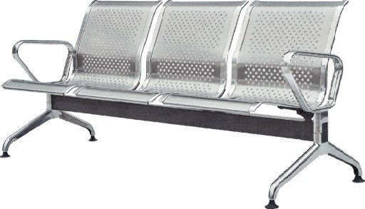 stainless steel airport seating / public seating