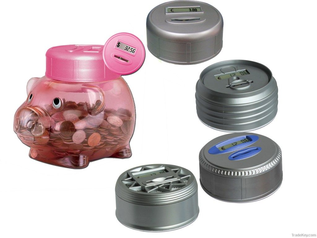 Counting coin bank
