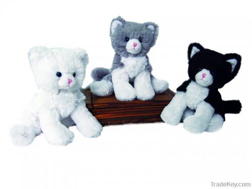 plush cat toys stuffed toys cat animal