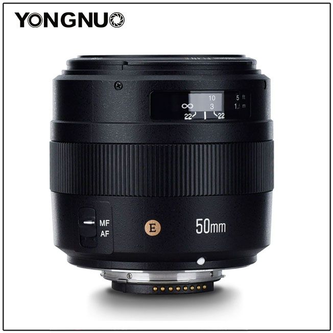 YONGNUO Standard Prime Lens YN50mm F1.4N E
